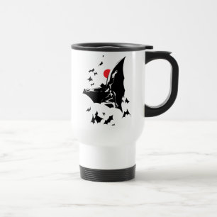 Mug De Voyage Ligue de Justice Batman dans le nuage de chauves