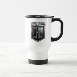 Mug De Voyage Ligue de Justice   Bouclier JL métallique