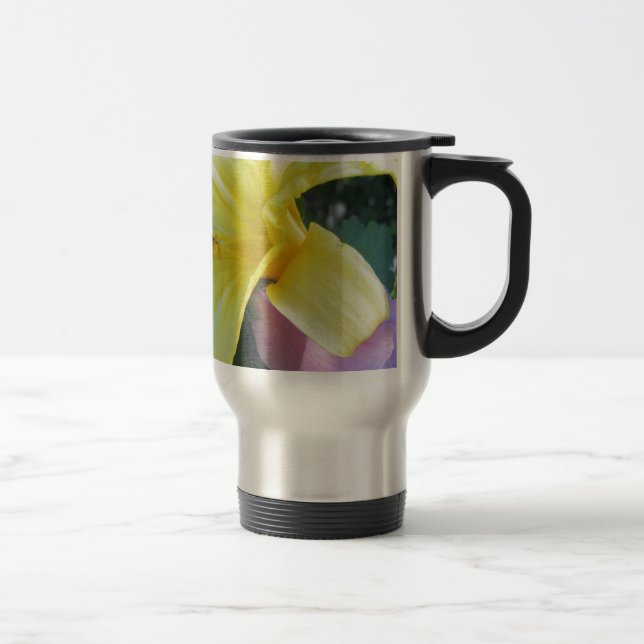 Mug De Voyage Lily jaune (Droit)
