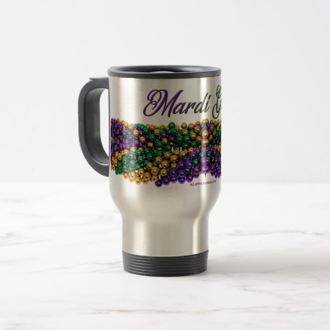 Mug De Voyage L'image emblématique de SlipperyJoe sur le thème d (Devant gauche)
