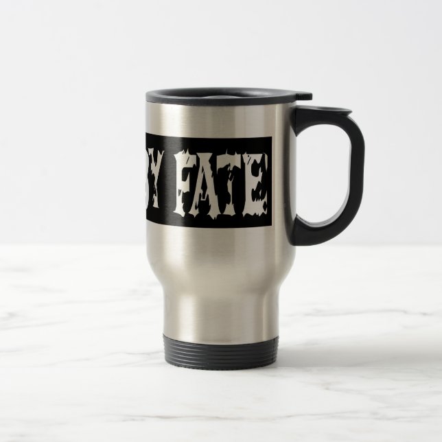 Mug De Voyage Limite par le voyageur de destin (Droit)