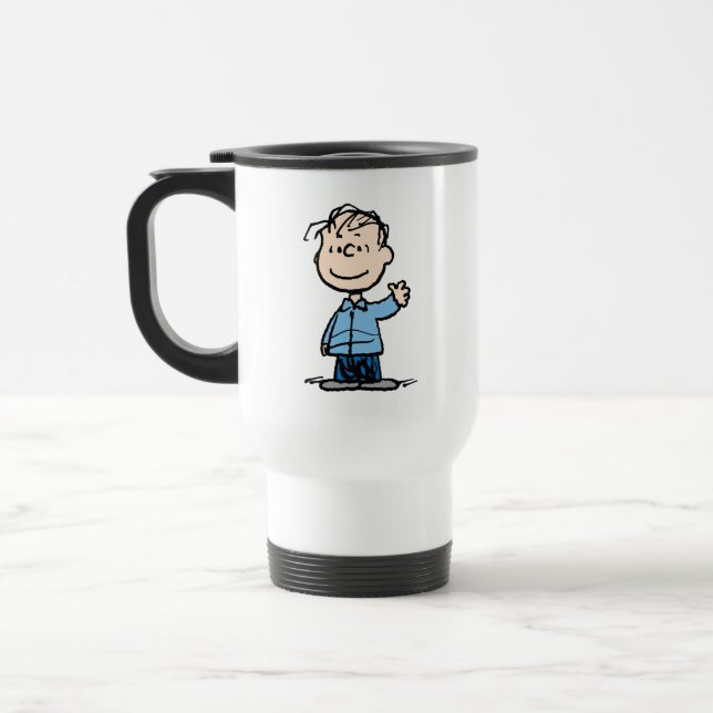 Mug De Voyage Linus Waving (Gauche)