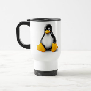 Mug De Voyage Linux Tux le pingouin