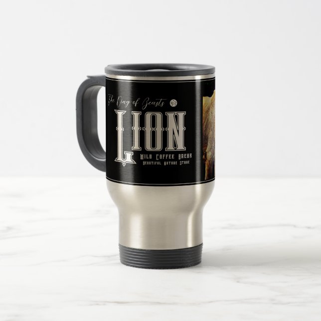 Mug De Voyage Lion (Devant gauche)
