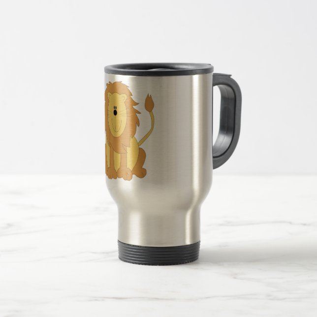 Mug De Voyage Lion (Devant droit)