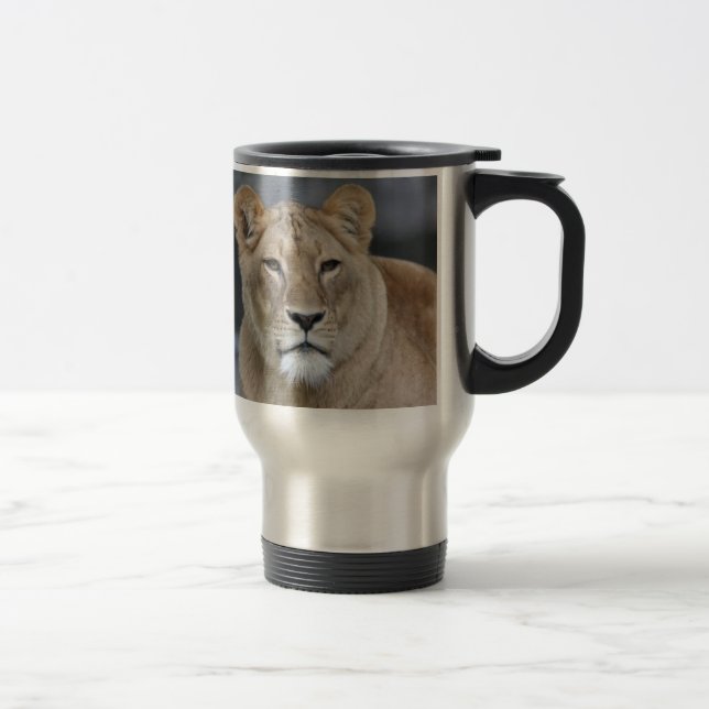 Mug De Voyage Lion 004 (Droit)
