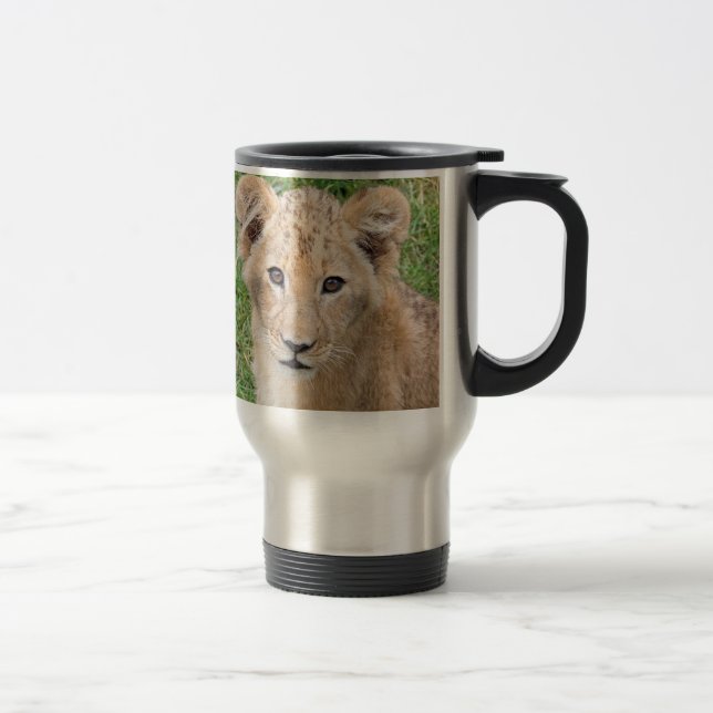 Mug De Voyage Lion 016 (Droit)