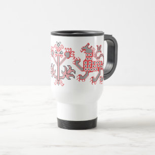 Mug De Voyage Lion croix rouge cool Traditionnelle nationale