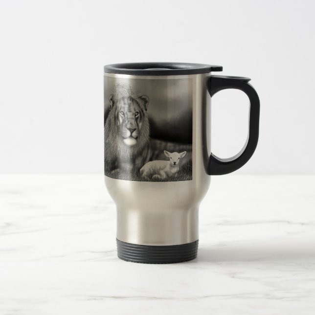 Mug De Voyage Lion et l'agneau (Droit)