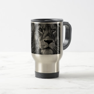 Mug De Voyage Lion noir et blanc