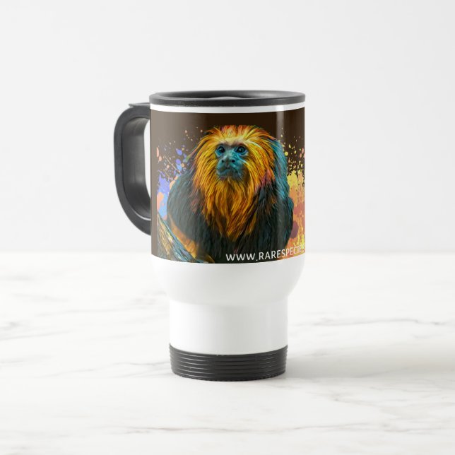 Mug De Voyage Lion Tamarin à tête dorée (Devant gauche)
