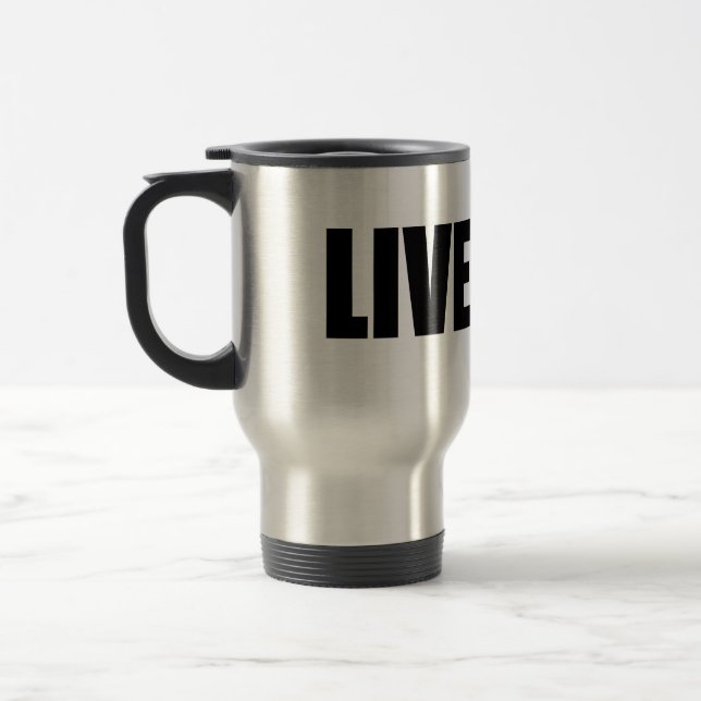 MUG DE VOYAGE LIVE FREE (Gauche)