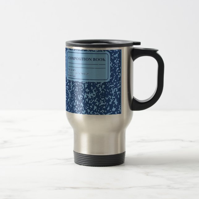 Mug De Voyage Livre de composition (Droit)