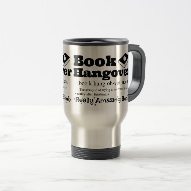 Mug De Voyage Livre Hangover Voyage Thermal Mug (Devant droit)