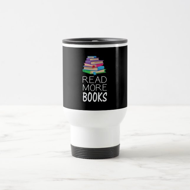 Mug De Voyage Livres - Lire plus de livres (Centre)