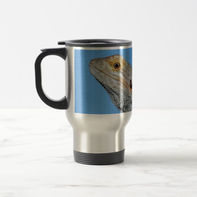 Mug De Voyage Lizard gris et demi-lune (Gauche)