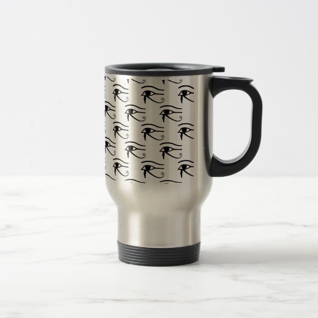 Mug De Voyage L'Oeil Du Motif Horus (Droit)