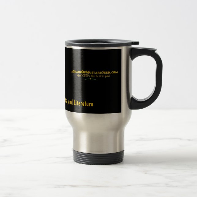 Mug De Voyage Logo Agrainofmustardseed.com (Droit)
