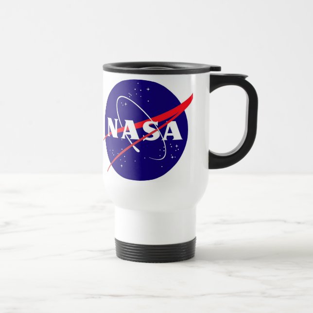 Mug De Voyage Logo de boulette de viande de la NASA (Droite)