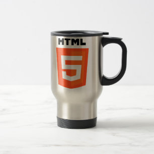 Mug De Voyage Logo de HTML 5