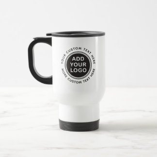 Mug De Voyage Logo d'entreprise personnalisé et promotion de tex