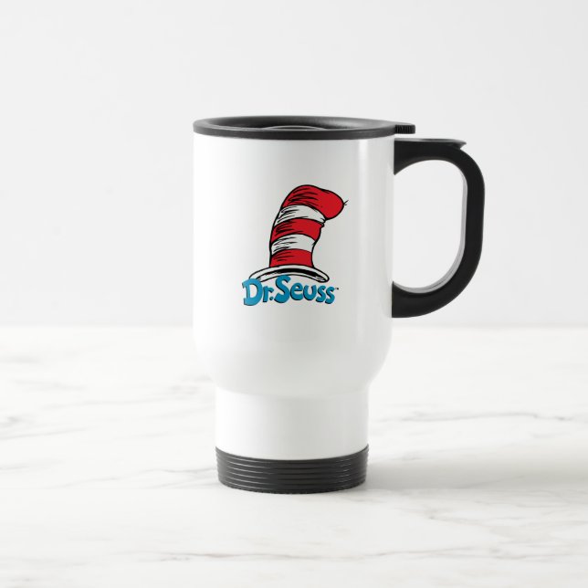 Mug De Voyage Logo du chapeau de Dr Seuss (Droite)