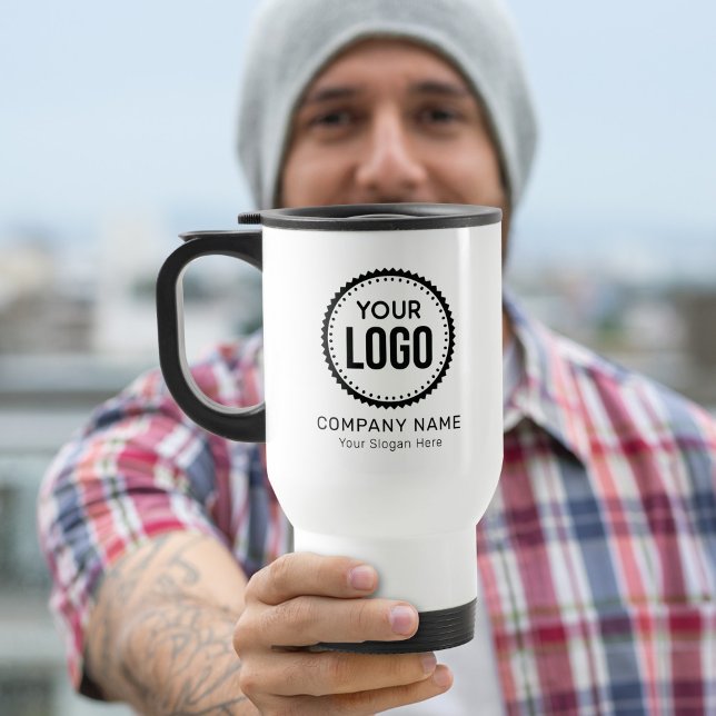 Mug De Voyage Logo Et Slogan Personnalisés Avec Promotions (Créateur téléchargé)