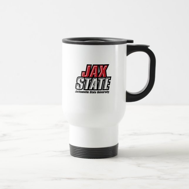 Mug De Voyage Logo JAX STATE de la Jacksonville State University (Droite)