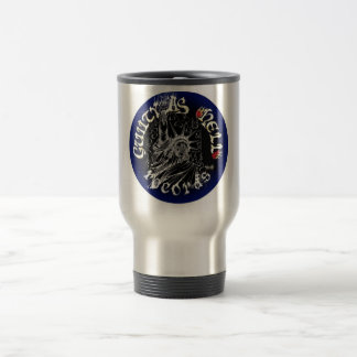 Mug De Voyage Logo noir et bleu