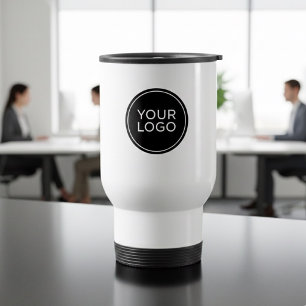 Mug De Voyage Logo personnalisé Personnalisé minimaliste moder