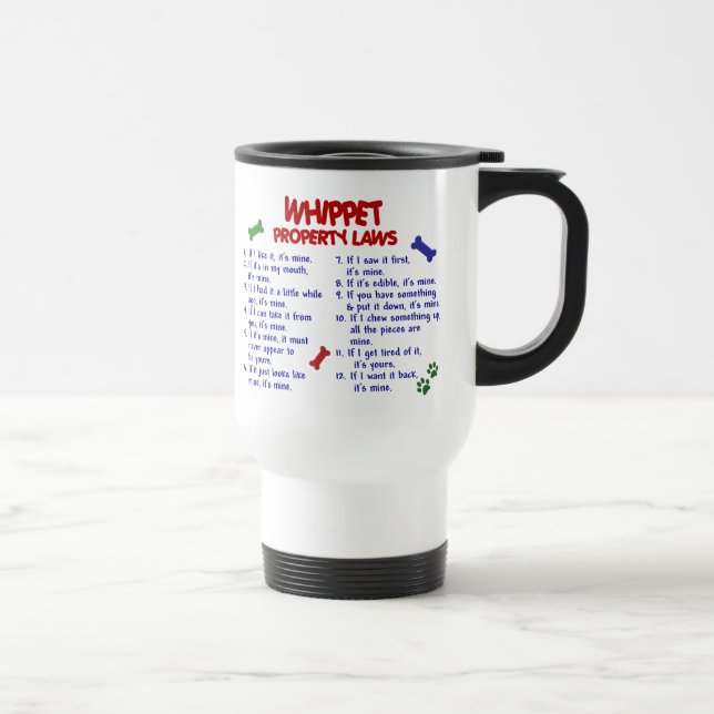 Mug De Voyage Lois 2 de propriété de WHIPPET (Droite)