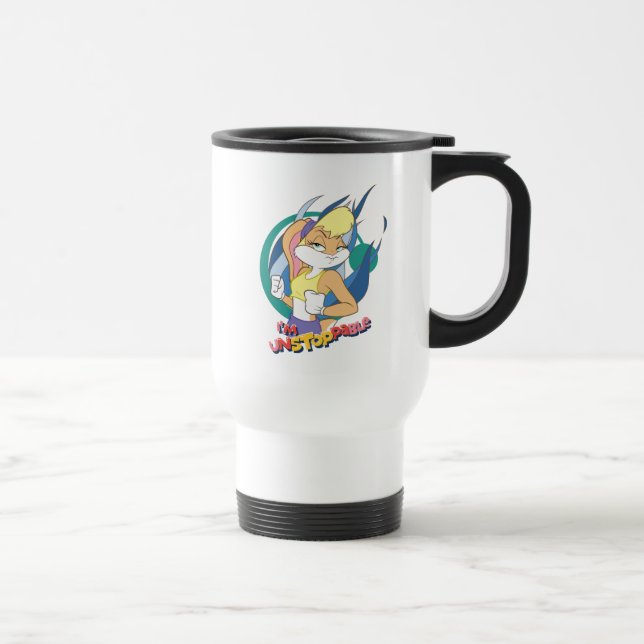 Mug De Voyage Lola Bunny "Je ne peux pas arrêter" (Droite)