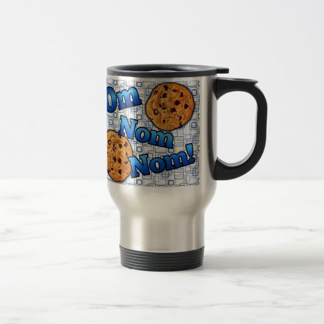 Mug De Voyage L'OM Nom Nom, biscuits d'amour de Meme (Droit)