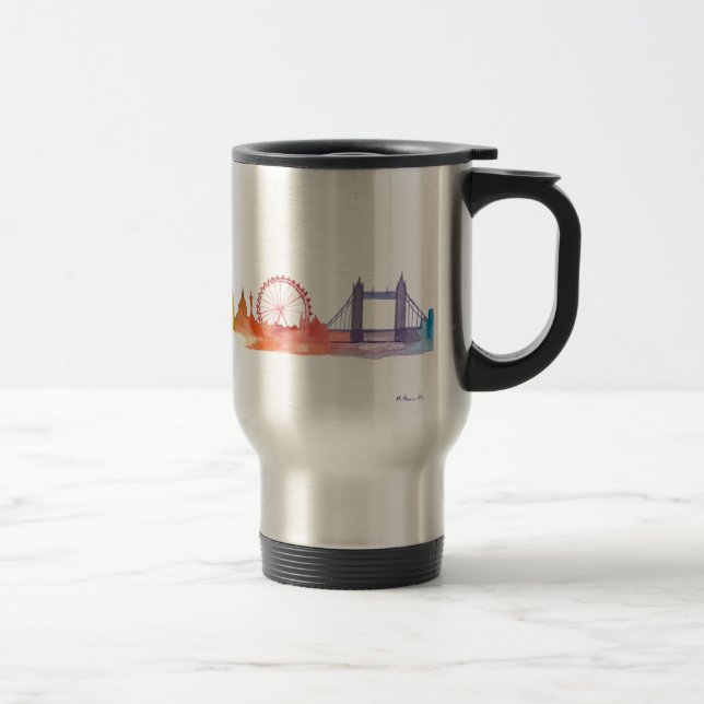 Mug De Voyage Londres Angleterre (Droit)