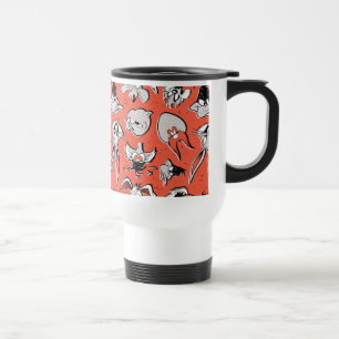 Mug De Voyage LOONEY TUNES™ Motif Rétro Demi-Teinte