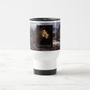 Mug De Voyage Lord Byron "Sweet Voice" Love Citation Cadeaux Tee