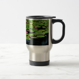 Mug De Voyage lotus rose noir
