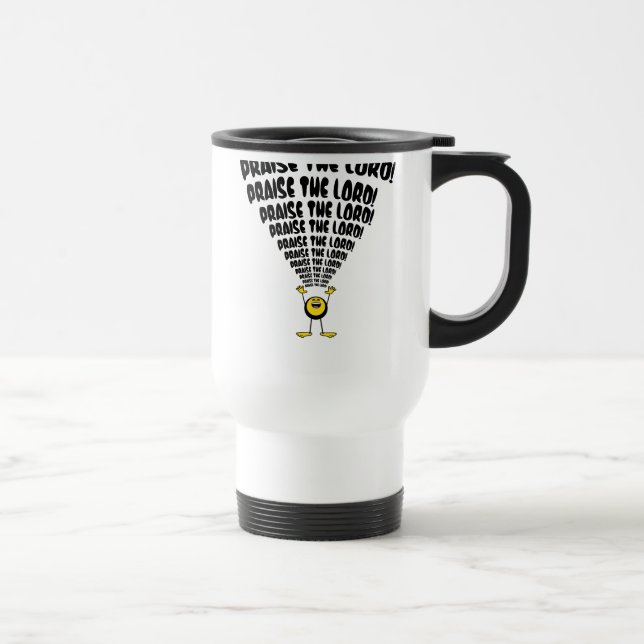Mug De Voyage Louange Le Seigneur Emoji (Droite)