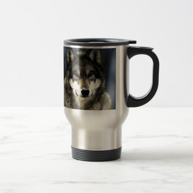Mug De Voyage Loup (Droit)
