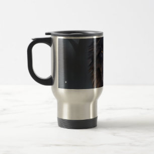 Mug De Voyage Loup noir