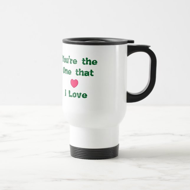 Mug De Voyage "#Love" #Café #Mug (Droite)