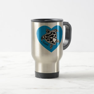 Mug De Voyage Love Hawaii Island and Turtle