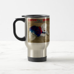 Mug De Voyage Love Possède Un Devis De 4 Pailles Avec Option Pe