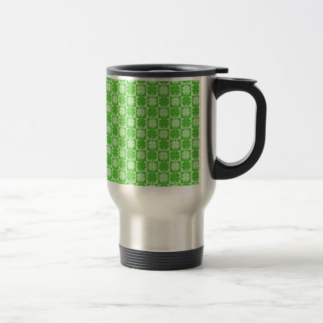 Mug De Voyage Lucky Shamrock (Droit)
