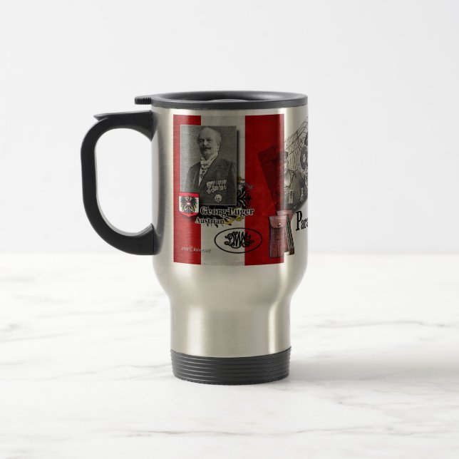 Mug De Voyage Luger 1904 de Mauser Parabellum 1908 PO8 1 (Gauche)