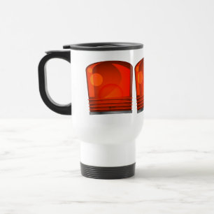 Mug De Voyage Lumière Clignotante de Camion de Pompiers