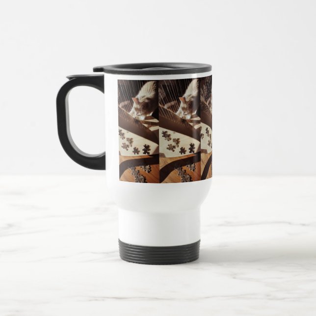 Mug De Voyage Lumière du matin, compagnie silencieuse (Gauche)