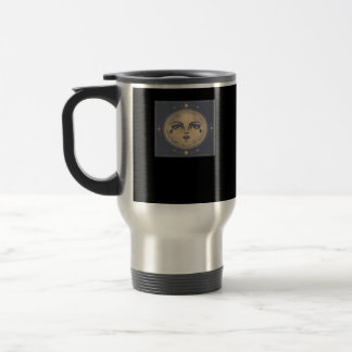 Mug De Voyage Lune de Whimsigoth vintage