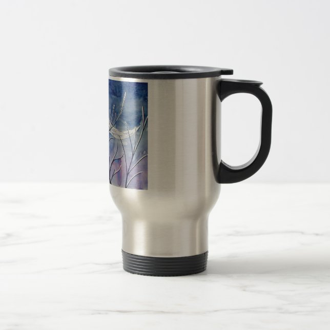 Mug De Voyage lune d'hiver (Droit)