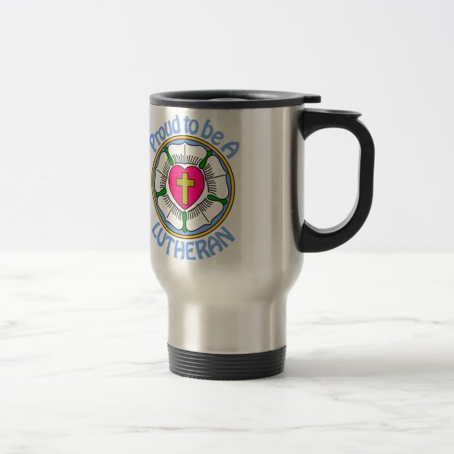 Mug De Voyage Luthérien fier (Droit)